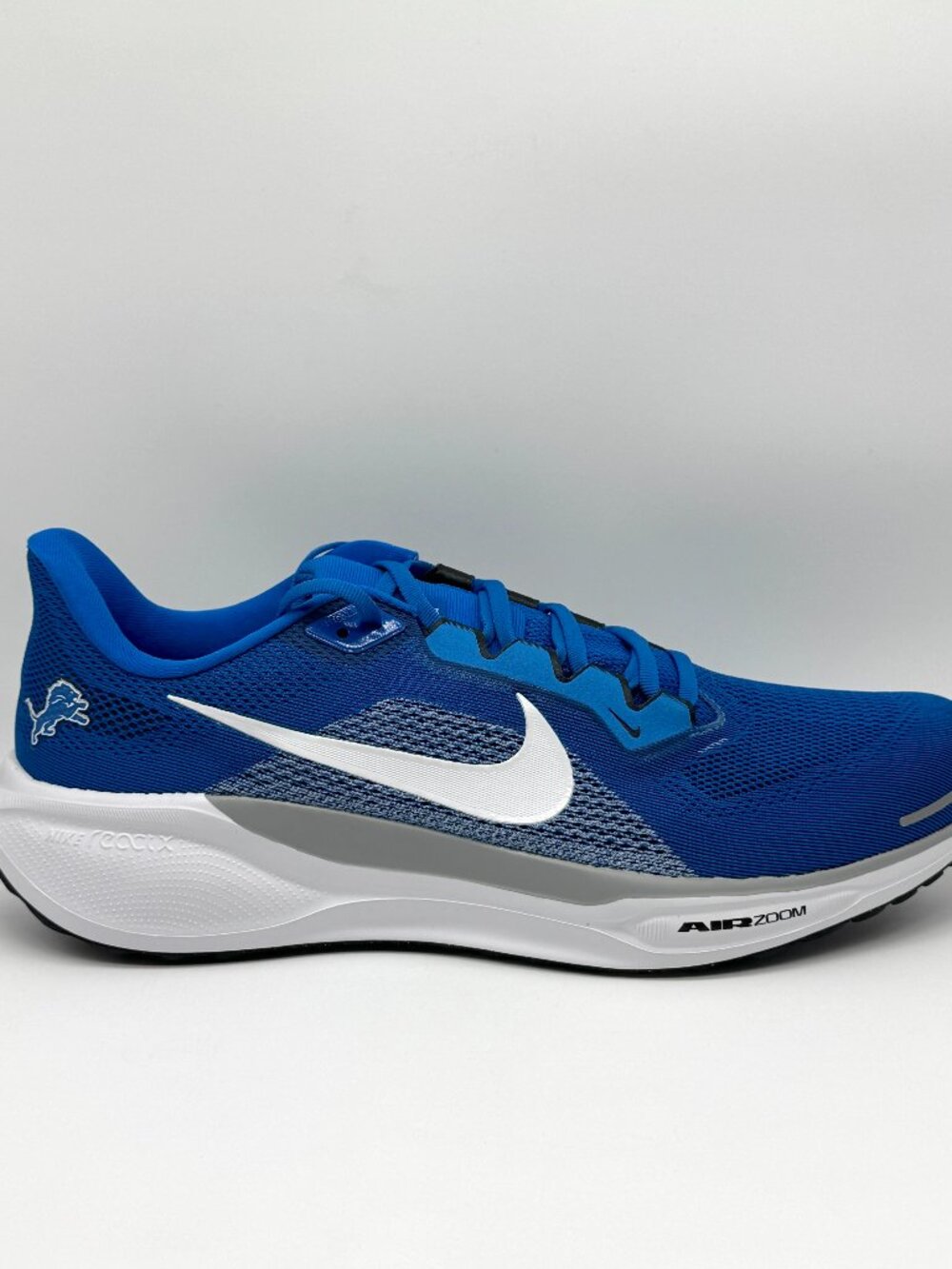 Nike Mens Detroit Lions Pegasus 41 Shoes Blue Sz 13 New IB3206-400 NFL Football